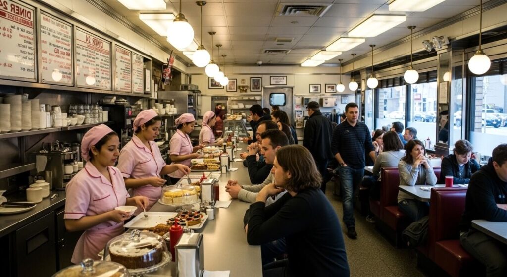 Diner 24 NYC is one of the most dependable restaurants in NYC