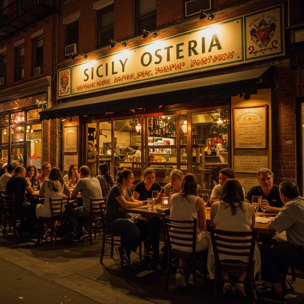 Sicily Osteria most Popular Italian food in New York